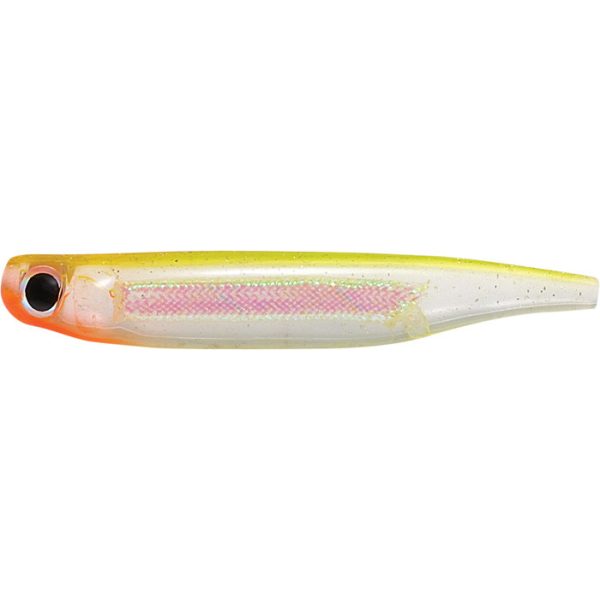 Rapture Power Minnow Fork Tail 7,5cm Clown Cht Plastic Bait 6pcs