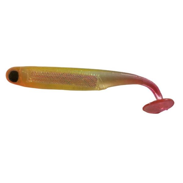 Rapture Power Minnow Hummer Tail 7,5cm Clown Cht Plastic Bait 6pcs