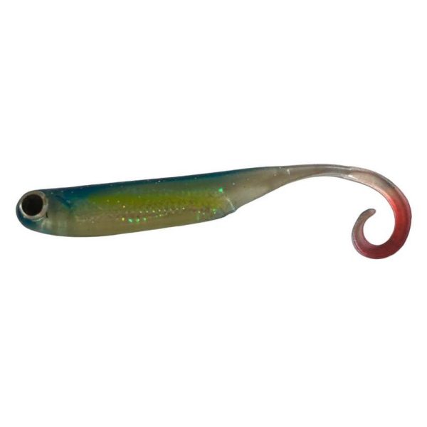 Rapture Power Minnow Curly Tail 7,5cm Ocean Shiner Plastic Bait 6pcs