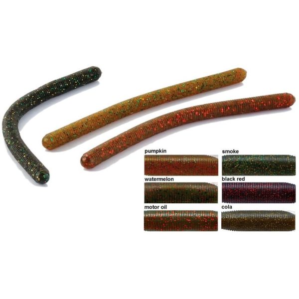 Rapture W. Flick Stick 11,5cm Smoke Soft rubber bait 10pcs