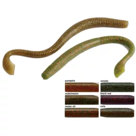   Rapture W. Nightcrawler P.T. 15cm Smoke Soft Rubber Bait 10 pcs