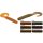 Rapture W. Fabgub 8,5cm Pumpkin Soft rubber bait 10pcs
