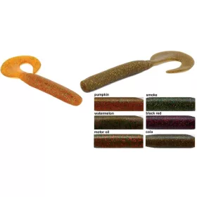 Rapture W. Fabgub 8.5cm Motor Oil Soft Rubber Lure 10 pcs