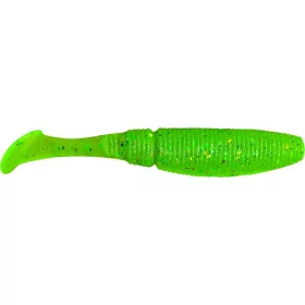 Rapture W. Power Shad 10cm Chartreuse Soft Rubber Bait 8 pcs