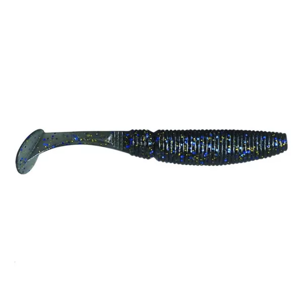 Rapture W. Power Shad 10cm Smoke Soft Rubber Lure 8pcs