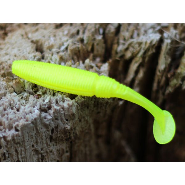 Rapture Power Shad Dual 7.5cm Neon Yellow Plastic Bait 15pcs