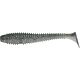 Rapture Ribbed Swing Shad 7cm Smoke Blue Plastic Bait 12pcs