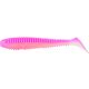 Rapture Ribbed Swing Shad 4cm Pink Shake Plastic Bait 14pcs