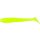 Rapture Ribbed Swing Shad 4cm Neon Yellow Plastic Bait 14pcs