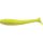 Rapture Ribbed Swing Shad 4cm Chartreuse Ghost Plastic Bait 14pcs