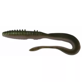 Rapture Mad Worm 10cm Watermelon Pearl Plastic Bait 10pcs
