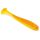 Rapture Rib Slim Shady 7.5cm Yellow&Orange Plastic Bait 12pcs