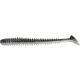Rapture Rib Slim Shady 7.5cm Black Silver Plastic Bait 12pcs