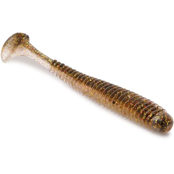 Rapture Rib Slim Shady 7.5cm Golden Shiner Plastic Bait 12pcs