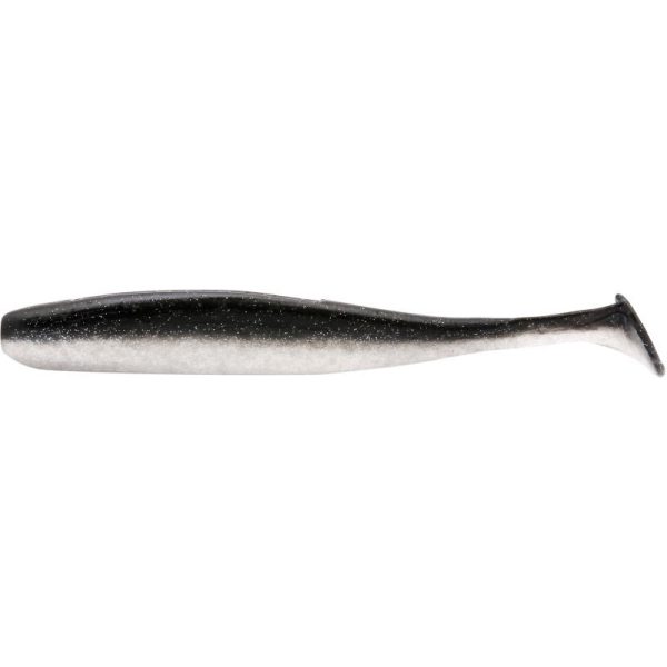 Rapture Xciter Shad 5cm Black Silver Plastic Bait 12pcs