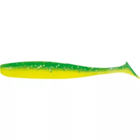 Rapture Xciter Shad 10cm Lime Yellow Plastic Bait 7pcs