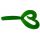 Rapture Twin Grub 9cm Green Lime Plastic Bait 10pcs