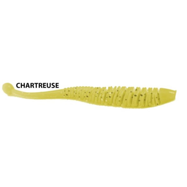 Rapture Evoke Worm 10cm Chartreuse Plastic Bait 8pcs