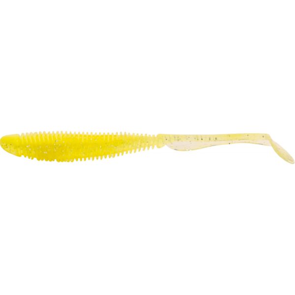 Rapture R.T.W. Soul Shad 7.5cm Chartreuse Ghost Plastic Bait 10pcs