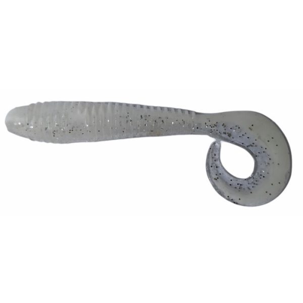 Rapture Swing Gruby 7,5cm White Ghost Plastic Bait 10pcs