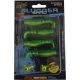 Rapture Slugger Shad Set 5,5cm Lime Yellow 4+2pcs Artificial Bait Set