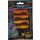Rapture Slugger Shad Set 5,5cm Flame Yellow 4+2pcs Artificial Bait Set