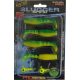 Rapture Slugger Shad Set 7,5cm Lime Yellow 4+2pcs Artificial Bait Set