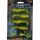 Rapture Slugger Shad Set 7,5cm Yellow / Blue 4+2pcs Artificial Bait Set
