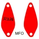 Rapture Area Prism 2gr 3,2cm MFO Spoon Lure