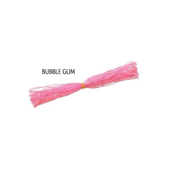 Rapture Spare Skirt Spinner & Jig Bubble Gum Rubber Skirt Plastic Bait