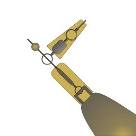 K-Karp Slide Heli Rig Sliding Helicopter Rig 3pcs