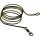 K-Karp DT Uni Link Link SW 90cm Brown Leaded Forks with Swivel 2pcs