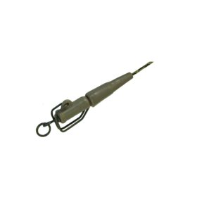   K-Karp DT XTR GTD Clip 90cm Brown Lead-Core Leader with Safety Clip 2pcs