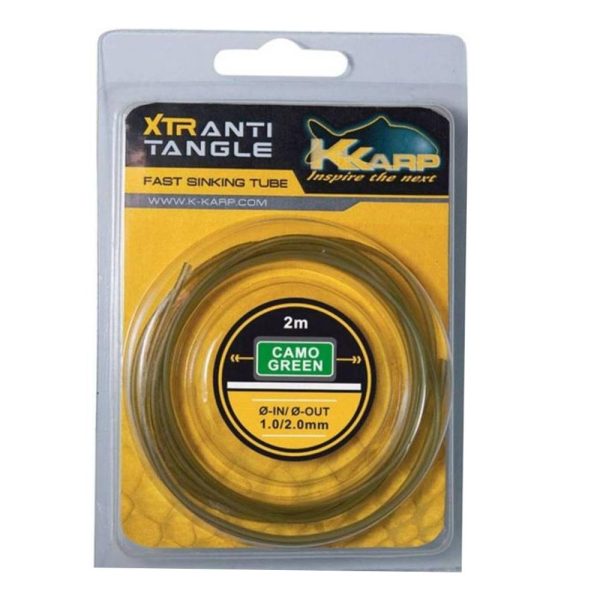 K-Karp XTR Sinking Tube Green 1,0-2,0mm Anti-sinking 2m