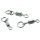 K-Karp Uni-Link Swivel-Ring 08 Swivel ring 5pcs