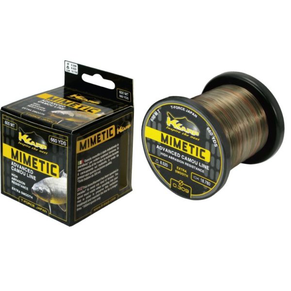 K-Karp Mimetic 300m 0.405mm Monofilament Mainline
