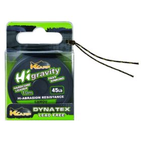 K-Karp Dyna Tex Hi-Gravity 10m 20.39kg Camou Leader Line