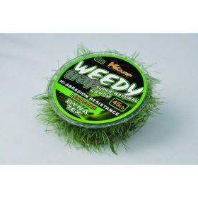   K-Karp Dyna Tex Weedy-Trap Leadcore 5m 45lb Natural Leader Line