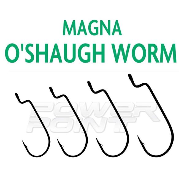 Rapture Magna O Shaugh Worm 4/0 Offset Hook 10pcs