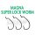 Rapture Magna Super Lock Worm 5/0 Offset Hook 10pcs