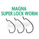 Rapture Magna Super Lock Worm 5/0 Offset Hook 10pcs