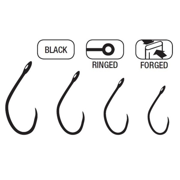 Rapture Trout 10096 08 Predator Fish Hook 15pcs