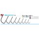 Trabucco Shinken Cut SSW S/E BN #3/0 Predatory Fish Hook 6pcs