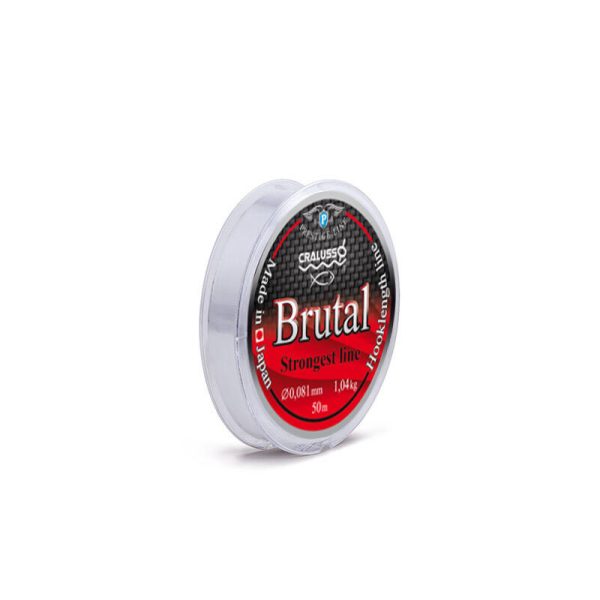 Cralusso - Brutal leader 50m - Leader - Monofilament line - 0,20mm