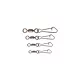 Cralusso Hooked snap swivel size 14 (12 pcs/pack)
