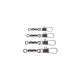Cralusso Double Swivel with Safety Clip (6pcs/pack) 10