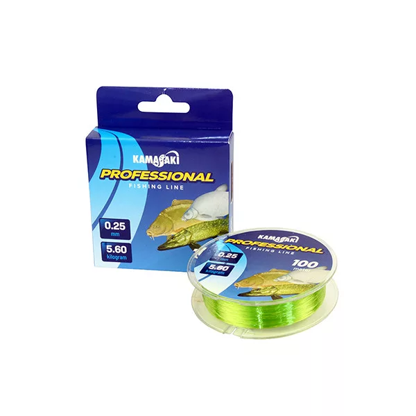 Kamasaki Professional 100m 0.20mm Monofilament Mainline