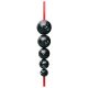 Cralusso - Centre ball lead with protective tube 5pcs/cs - Ball lead - 4gr