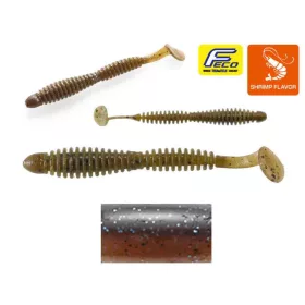   Tiemco Locoism Flexy Shad 8,9cm #239 Locom Blanc Plastic Lure 7pcs