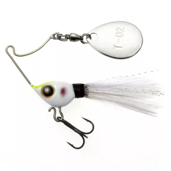 Tiemco Necromancer 6.5gr 4.5cm 10 Christal White Spinnerbait